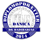 Hadibadjas Felis Danica Diplomopdrætter logo